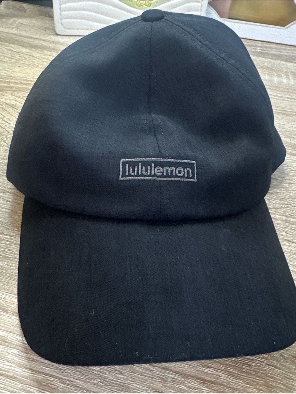Lululemon Classic Ball Cap Lightweight Hat In BLK Tag Torn Out One Size